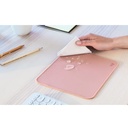 Mouse Pad Logitech Studio Series, Altura: 200 mm, Anchura: 230 mm, Grosor: 2 mm, Peso: 73g, Base Antideslizante, 100% Poliester, Rosado, 956-000037