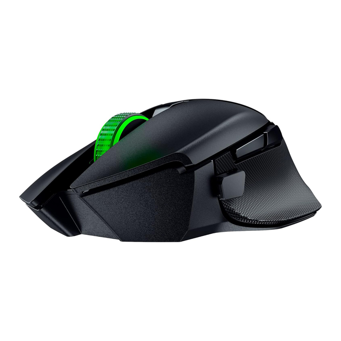 Mouse Razer Basilik V3 X Hyperspeed - Inalámbrico, personalizable para juegos: interruptores mecánicos Gen-2, 5G Sensor óptico avanzado de 18K PPP, RGB. Rz01-04870100-R3u1
