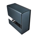 Caja Gaming ATX AZZA Cast 808 - Construcción en aluminio, conectores 2x USB 3.0 / 1x USB-C, HD Audio, 1x abanico de 120mm ARGB Posterior, color negro.