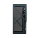 Caja Gaming ATX AZZA Cast 808 - Construcción en aluminio, conectores 2x USB 3.0 / 1x USB-C, HD Audio, 1x abanico de 120mm ARGB Posterior, color negro.