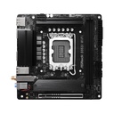 Tarjeta Madre Asrock Intel Ultra - LGA1851, Intel B860, Mini ATX, 2x DDR5 hasta 128GB, PCIe 5.0 x16, HDMI, DP 1.4, Tipo-C, USB 3.2. B860I WiFi