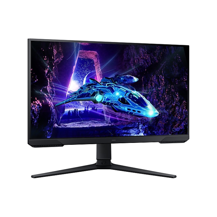 Monitor Gaming Flat Samsung Odyssey G3 - Pantalla 27" , Resolución 1920 x 1080, 250cd/m2, Contraste 3000:1, AMD Freesync, 180Hz, 1ms, 16:9, Displayport, Hdmi, Color negro. LS27DG300ENXZA
