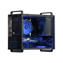 Computador i7 Mini Gaming - Intel Core i7-12700 4.90 GHz Turbo, Nvidia Geforce 4060 8GB GDDR6, 1TB SSD Nvme M.2, 16GB RAM DDR5 5600Mhz, Teclado, Mouse, Bocina, Windows 11 Pro Español - MJK Gaming i7