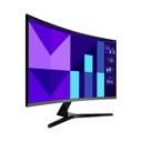 Monitor Samsung Curvo S39GD - 32" FHD (1920X1080), 250cd/m2, 100Hz, 4ms, 16:9, 3000:1, Vga, Hdmi, Color Negro. LS32D396GANXZA