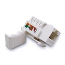 Conector VCOM NM206 - Conector cat6 UTP (Keystone Jack) RJ-45.