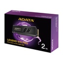 Unidad de Estado Solido(SSD) A-Data Legend 970 PRO - Capacidad de 2TB, 3D NAND, 14 000MB/s de lectura, 11 000MB/s de escritura, PCIe Gen5 x4 M.2 2280. SLEG-970P-2TCI