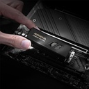 Unidad de Estado Solido(SSD) A-Data Legend 970 - Capacidad de 4TB, 3D NAND, 14000MB/s de lectura, 11000MB/s de escritura, PCIe Gen5x4, M.2 2280. SLEG-970P-4TCI
