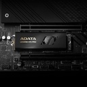 Unidad de Estado Solido(SSD) A-Data Legend 970 - Capacidad de 4TB, 3D NAND, 14000MB/s de lectura, 11000MB/s de escritura, PCIe Gen5x4, M.2 2280. SLEG-970P-4TCI