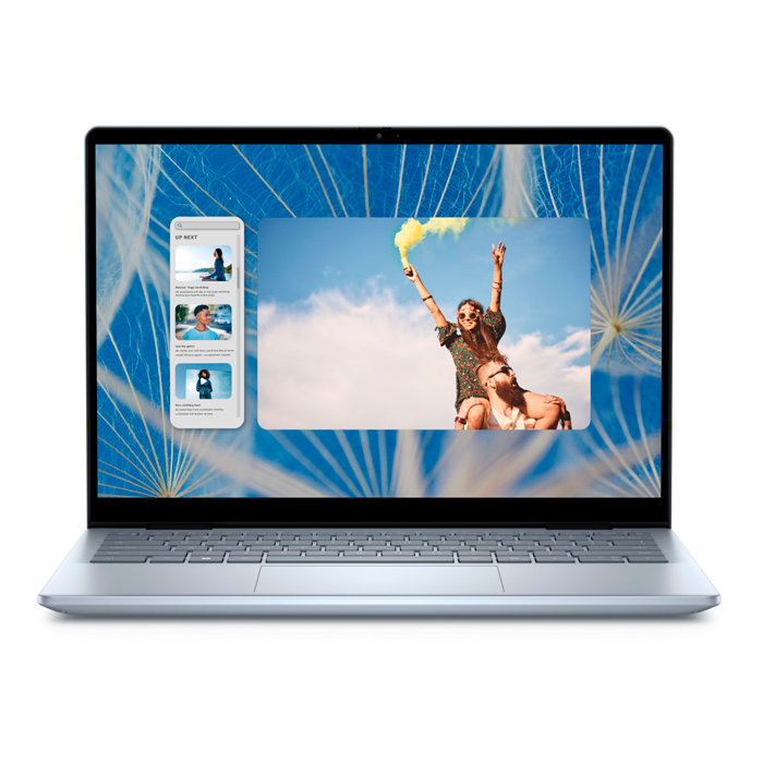 Laptop Dell Inspiron 7440 - 14" Full HD (2 en 1) Pantalla Táctil, Intel Core i5-120U, 8GB DDR5, 512GB SSD, Webcam, WiFi, Bluetooth, Gráficos Iris Xe, Windows 11 Home Ingles, Color: Azul hielo. I7440-5311BLU-PUS