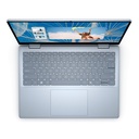 Laptop Dell Inspiron 7440 - 14" Full HD (2 en 1) Pantalla Táctil, Intel Core i5-120U, 8GB DDR5, 512GB SSD, Webcam, WiFi, Bluetooth, Gráficos Iris Xe, Windows 11 Home Ingles, Color: Azul hielo. I7440-5311BLU-PUS