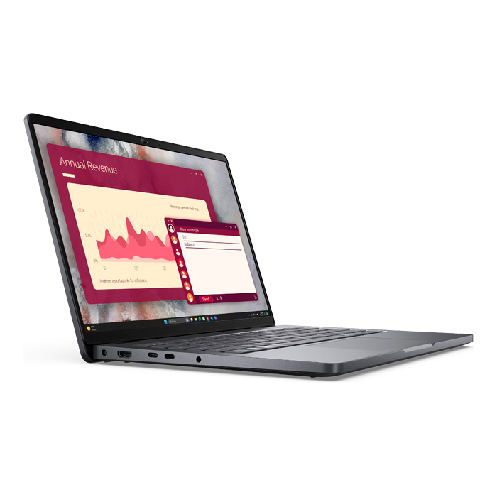 Laptop Dell PRO 14 - 14", Intel C5 120U, 16GB DDR5, 512GB SSD, Webcam, WiFi, Bluetooth, Windows 11 Pro, Español,  T5X8P