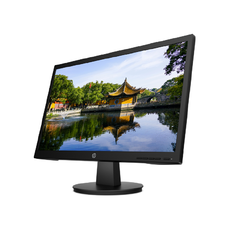 Monitor HP V22v G5 - Pantalla 21.45" LED VA, full HD, resolución 1920x1080, 7ms, 75Hz, 16:9, 3000:1, 250 cd/m2, vga, hdmi, color negro.