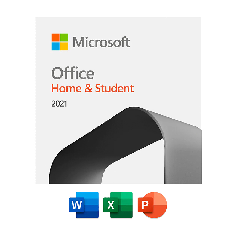 Programa Microsoft Office Hogar y Estudiantes 2021 - Incluye Word, Excel, PowerPoint, licencia para 1 PC.
