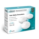 Enrutador Inalámbrico TP-Link Deco M5 - Para el hogar, 3 pack, banda dual 2.4GHz/5GHz, MU-MIMO, tecnología MESH.