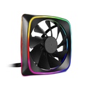 Abanico Sharkoon  Fan - Para gabinete, RGB, caja 120mm, 1000 RPM Silencioso, conector de 3 pines. RGB SHARK Lights