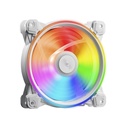 Abanico XPG Hurricane 120 ARGB - Para gabinete, caja 120mm, hasta 2000 RPM, conector 4 pines, 18dBA, color blanco. HURRICANE120ARGBPWM-WHCWW