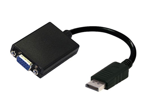 [CYA-ARG-017] Adaptador de Displayport Argom - Displayport (macho) a VGA (hembra) para video de alta definición. ARG-CB-0056