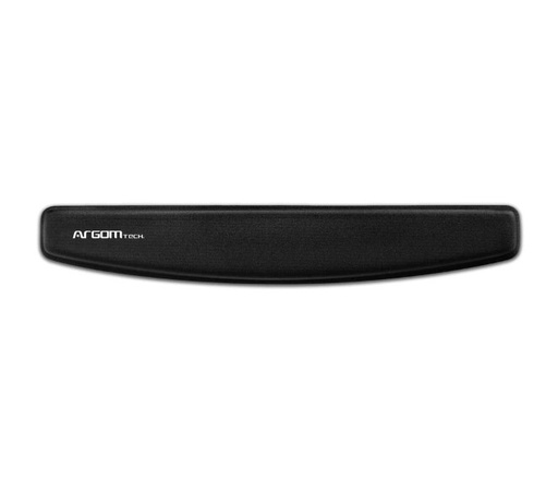 [MSC-ARG-009] Almohadilla de Gel Descansa Muñecas Argom ARG-AC-1242 - Tamaño 420 x 60 x 20 mm, Negro