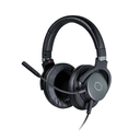 Auricular Cooler Master MH752 - Audífono con micrófono para gamer 7.1, controles en línea, conector usb / 3.5mm, color negro. MH-752