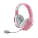 Auricular Razer Barracuda X - Audífono con micrófono inálambrico para gamer, cancelación de ruido, micrófono cardioide extraible, 2,4GHz, 3.5mm, usb tipo-C, PlayStation, Nintendo Switch, Android, color rosado. RZ04-03800300-R3M1