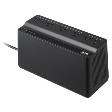[RYU-APC-088] Batería y Protector APC Back-UPS ES BE425M - Para sobretensión, consumo bajo de energía, 425VA/255W, 6 tomacorrientes. BE425M/LM