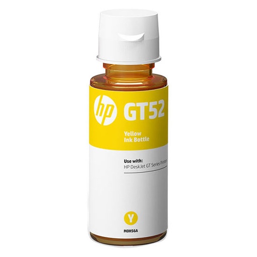 [TDH-HEW-385] Botella de Tinta HP GT52 - Para impresora DeskJet GT 5810/ GT 5820, aproximandamente 8,000 páginas, color amarillo. M0H56AL