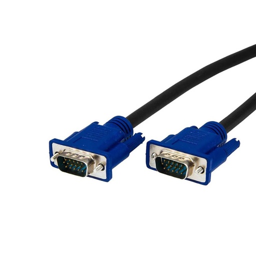 [CYA-ARG-027] Cable VGA para Monitor Argom - HD15 macho a HD15 macho, 10 pies, color negro. ARG-CB-0077