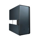 Caja Gaming ATX AZZA Cast 808 - Construcción en aluminio, conectores 2x USB 3.0 / 1x USB-C, HD Audio, 1x abanico de 120mm ARGB Posterior, color negro. CSAZ-808B