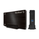 Caja Portable 3.5" Vantec NexStar 6G - USB 3.0, Caja Portable para Disco Duro SATA, material de aluminio, color negro. NST-366S3-BK