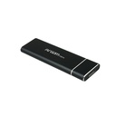 Caja Portable Argom - SSD SATA a USB 3.0, velocidad hasta 6Gbps, color negro. ARG-AC-1036