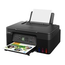 Canon PIXMA G3170 - Multifuncional con tecnología de Tanques de Tinta, Impresora, Escáner, Copiadora, 1200 dpi, Negra 6000d pag, Color 7700 pag, WiFi, USB