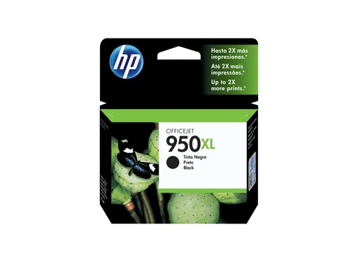 [TDH-HEW-201] Cartucho de Tinta HP 950XL - Para impresora Officejet 8100/8600, aproximandamente 2300 páginas, color negro de alto rendimiento. CN045AL