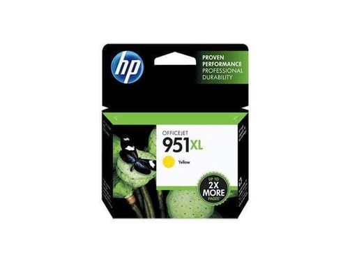 [TDH-HEW-204] Cartucho de Tinta HP 951XL - Para impresora Officejet 8100/8600, aproximandamente 1500 páginas, color amarillo de alto rendimiento. CN048AL