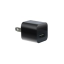 Conector de Pared Argom Tech - USB 1A, para celulares, tablet, laptops, 5V, cargador. ARG-AC-0104