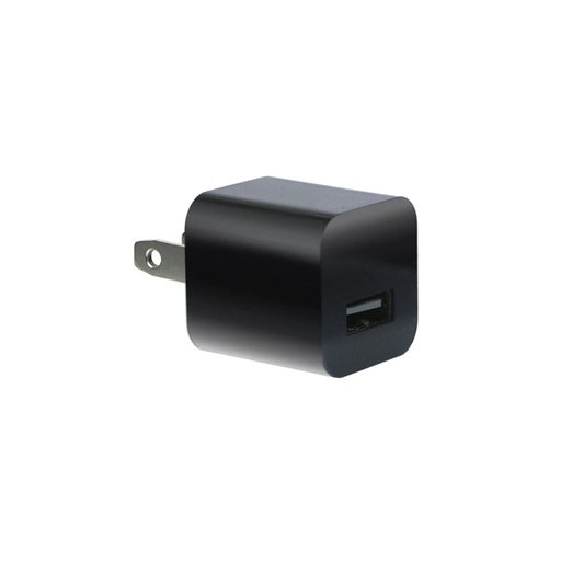 [CYA-ARG-019] Conector de Pared Argom Tech - USB 1A, para celulares, tablet, laptops, 5V, cargador. ARG-AC-0104