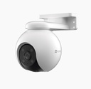 Cámara de Vigilancia Ezviz H8 PRO 3K - Movimiento horizontal, día y noche, 2880x1620, WiFi, 2.4GHz, sensor de imagen 1/2.7" CMOS, lente 4mm, microSD, visión nocturna. CS-H8-R100-1J5WKFL