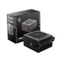 Fuente de Poder MSI MAG A650BN - Potencia de 650W, 24 pines ATX, 2x conector 6+2 PCI-E y 5x SATA, abanico 120mm, 80 plus bronce