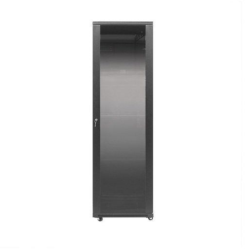 [RCK-VCO-004] Gabinete de Torre VCOM D1242 Rack 42U -Puerta de vidrio, paneles laterales, abanico incluido, ancho 800 x profundidad 800 x altura 2000.