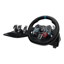 Gamepad Logitech G29 Racing Wheel - Volante con force feedback con 2 motores, cuero cosido a mano, usb, para PC, PS3&PS4. 941-000111/0
