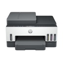 Impresora Multifuncional HP Smart Tank 750 - Impresora-escáner-copiadora, dúplex, 15ppm negro, 9ppm color, resolución hasta 4800 x 1200 dpi, wifi, usb 2.0, bluetooth. 6UU47A#AKY