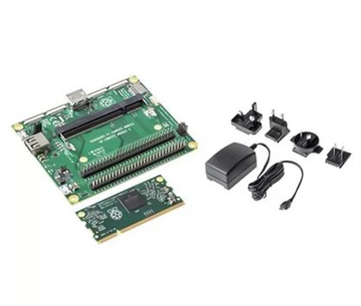 [RPI-RAP-016] Kit Premium para mini ordenador Raspberry Pi - Incluye Mini BOARD, procesador BCM2837, 1GB RAM LPDDR2, cuatro núcleos cortex A53, micro sd, adaptador de poder. CM3 DEV KIT 