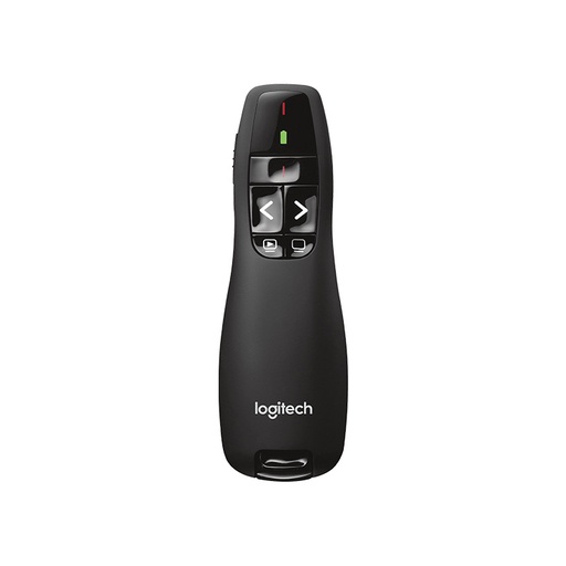 [RAT-LOG-060] Logitech Wireless Presenter R400 - Presentador inalámbrico con puntero láser, alcance 15m, receptor usb. 910-001354