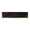 Memoria Ram DIMM ADATA XPG Hunter - Capacidad de 8GB, DDR4-24000 U-DIMM (3000Mhz), XMP 2.0, Non-ECC, 288 pines, 1.35V, color negro. AX4U300088G16A-SBHT