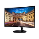 Monitor Curvo Samsung LC24F390FHNXZA - 24" LED FHD, resolución 1920 x 1080, mega contraste, 250cd/m2, 4ms, D-Sub (vga),hdmi, color negro.