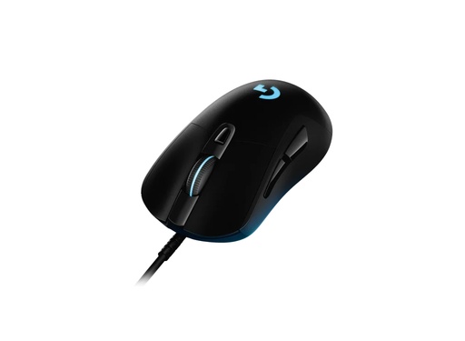 [RAT-LOG-212] Mouse Logitech G403 Hero - Ratón óptico alámbrico gamers, sensor hero 25k, 25600 dpi, rgb lightsync, 6 botones, usb, color negro. 910-005630