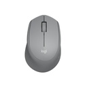 Mouse Logitech M280 - Ratón inalámbrico, 1000 dpi, 2,4 GHz, nano Receptor, 3 botones, usb, color gris. 910-004285