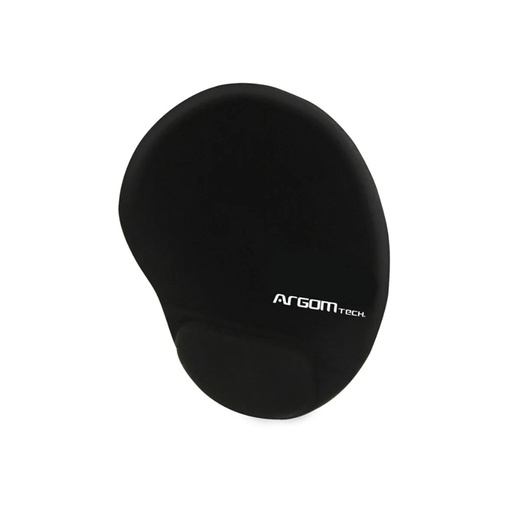 [MSC-ARG-007] Mouse Pad de Gel Argom - Ergonómico, Reposabrazos, Negro ARG-AC-1222