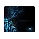 Mousepad Argom Combat - Resistente, tejido sintético, antideslizante, color negro/azul. ARG-AC-1225BK