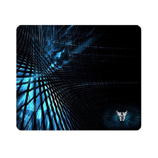 [MSC-ARG-006] Mousepad Argom Combat - Resistente, tejido sintético, antideslizante, color negro/azul. ARG-AC-1225BK