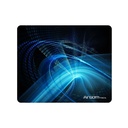 Mousepad Argom Galaxia - Resistente, tejido sintético, antideslizante, color negro/azul. ARG-AC-1235BL
